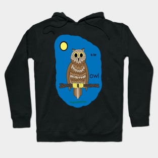 o is for owl Hoodie